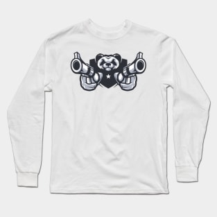 airsoft panda Long Sleeve T-Shirt